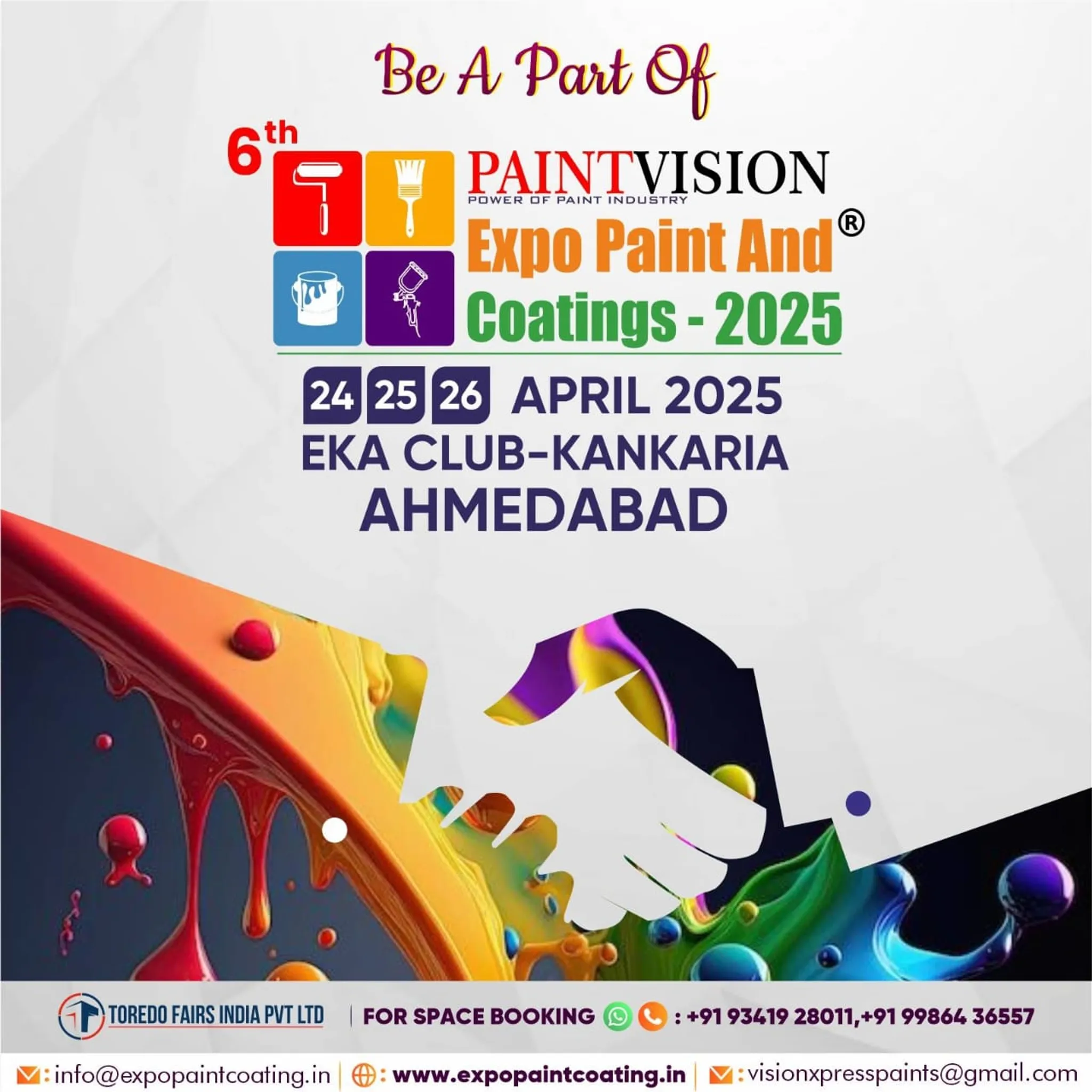 6th Expo Paint & Coatings Ahmedabad